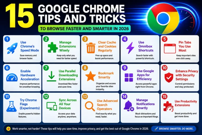 15 Google chrome tips and tricks to browse faster and smarter in 2026
