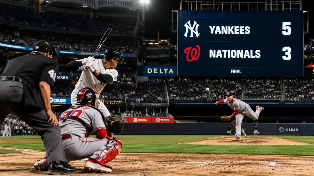 Washington Nationals vs New York Yankees Match Player Stats washington nationals vs new york yankees match player stats