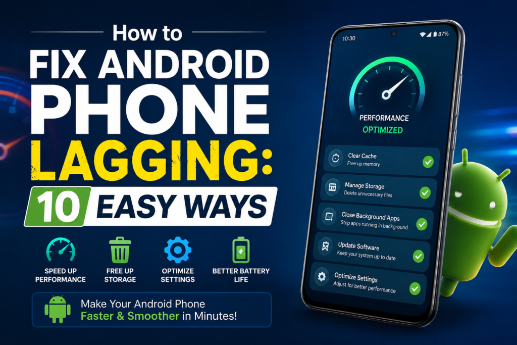 How to fix Android Phone Lagging: 10 Easy Ways