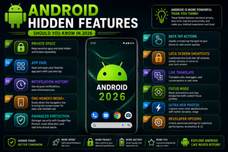 15 Android Hidden Features should you know in 2026 15 Android Hidden Features should you know in 2026