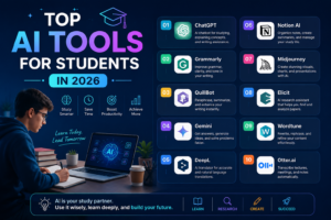Top AI Tools for Students in 2026 Top AI Tools for Students in 2026