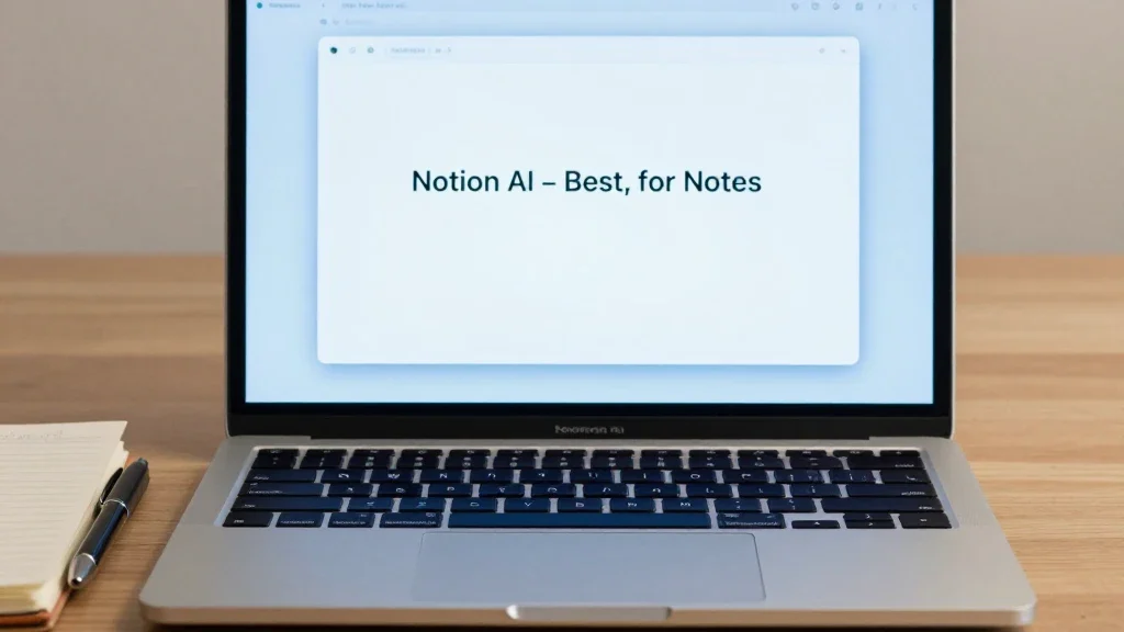 Notion AI – Best, for Notes